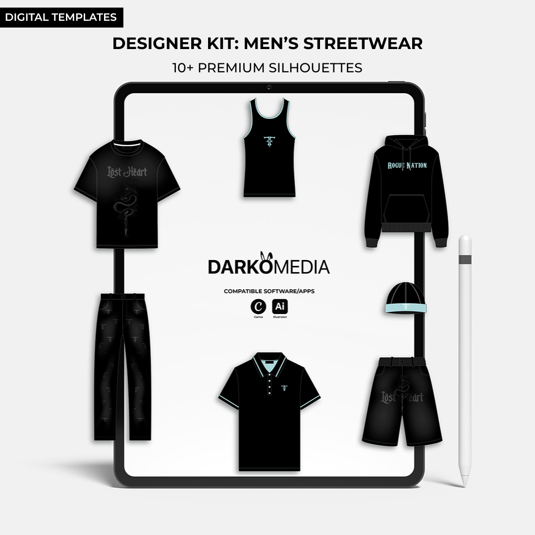 DESIGNER KIT: MEN'S STREETWEAR